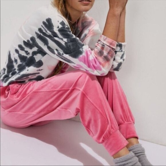 ANTHROPOLOGIE Merida Velvet Drawstring Joggers - Picture 2 of 12